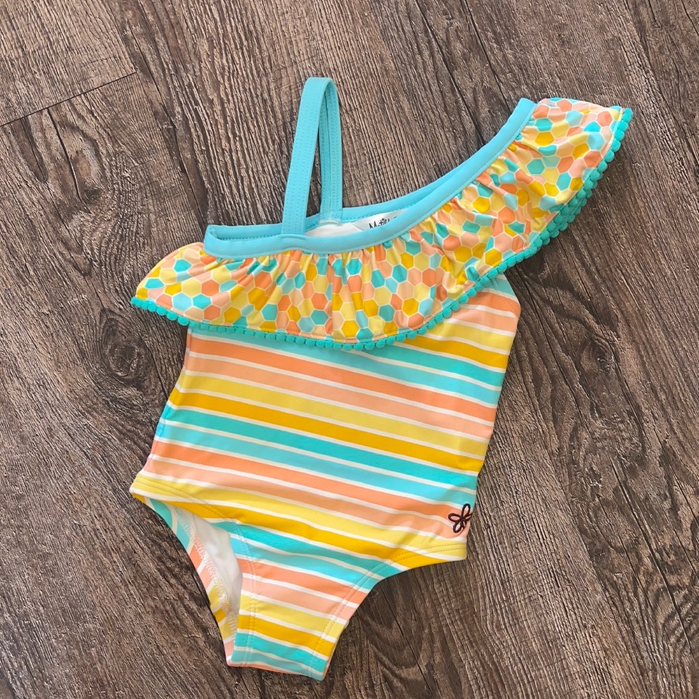 NWT Matilda Jane Lollipop Lines Swimsuit